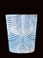 Grote Kosta Boda Zebra vaas van Bertil Vallien, Antiek en Kunst, Antiek | Glas en Kristal, Ophalen of Verzenden
