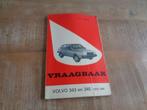 Volvo 343 - 345 Vraagbaak Werkplaatshandboek Nederlands, Verzenden, Gelezen, Volvo