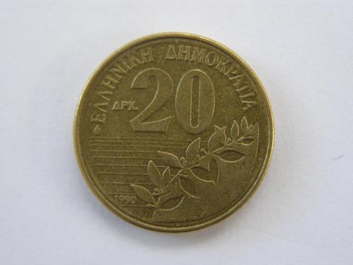 Griekenland / Griekse Munt: 20 Drachmen, 1990, Postzegels en Munten, Munten | Europa | Niet-Euromunten, Losse munt, Overige landen