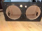 Dubbele subwoofer kist 12 inch niet waterdicht!, Ophalen, Gebruikt