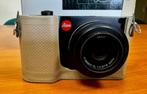 Zwarte Leica TL2 met Elmarit 18mm objectief, Ophalen of Verzenden, Compact, 24 Megapixel, Zo goed als nieuw