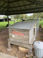Kippenhok met ren en kip - zelfbouw - compleet, Dieren en Toebehoren, Vogels | Hokken en Kooien, Ophalen, Gebruikt, Hout, Volière