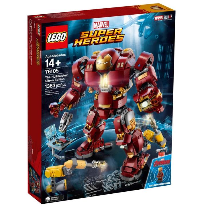 76105 LEGO Super Heroes: De Hulkbuster - Ultron edition, Kinderen en Baby's, Speelgoed | Duplo en Lego, Nieuw, Lego, Complete set