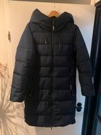 Khujo lange winterjas, Kleding | Dames, Gedragen, Blauw, Ophalen of Verzenden, Maat 36 (S)