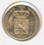 Nederland 10 Gulden 1880 Willem 3, Ophalen of Verzenden, Goud