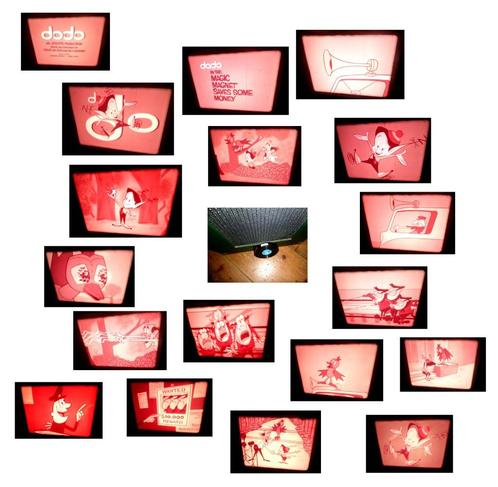 16mm film - Cartoon - Dodo Magic Magnet - Train Robbery, Audio, Tv en Foto, Filmrollen, 16mm film, Verzenden