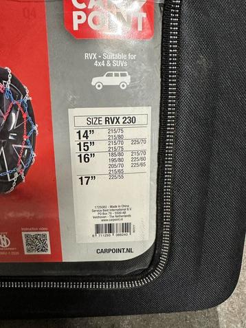 Sneeuwkettingen Carpoint RVX 230 beschikbaar voor biedingen