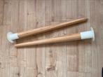 2x Hilver tafelpoot IKEA, Ophalen, Minder dan 50 cm, 50 tot 100 cm, Zo goed als nieuw