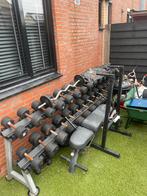 Compleet dumbel rek, Ophalen, Zo goed als nieuw, Overige typen