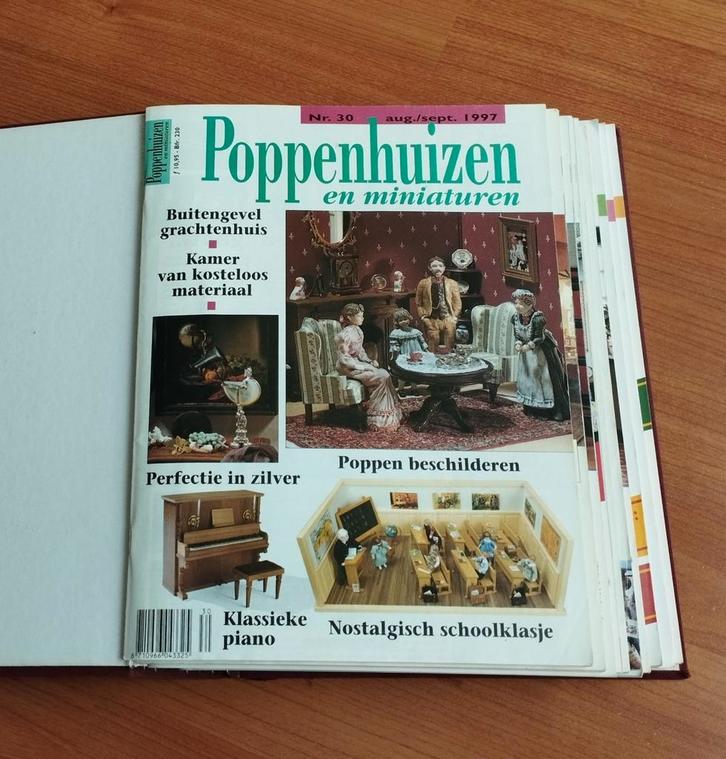 MAP P&M MET 10 BLADEN + 6 LOSSE BLADEN, Verzamelen, Poppenhuizen en Toebehoren, Zo goed als nieuw, Poppenhuis, Ophalen of Verzenden