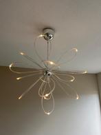 Bloemen lamp 2x, Huis en Inrichting, Lampen | Hanglampen, Ophalen, Gebruikt, Kunststof, Minder dan 50 cm