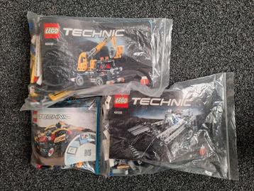 3 Lego Technic Sets - Compleet & Gebruikt beschikbaar voor biedingen