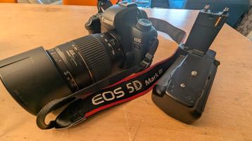 CANON EOS 5D MARK 2 MET 300 MM LENS beschikbaar voor biedingen