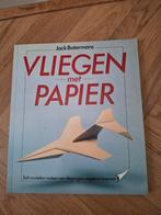 Vliegen met papier boek, Ophalen of Verzenden, Zo goed als nieuw, Onbekend