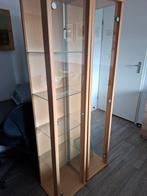 2 vitrine kasten, Ophalen, 25 tot 50 cm, 50 tot 100 cm, 150 tot 200 cm
