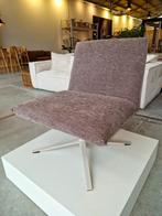 NIEUW Fauteuil in ribbruine stof, Huis en Inrichting, Ophalen, Nieuw, 75 tot 100 cm, Stof