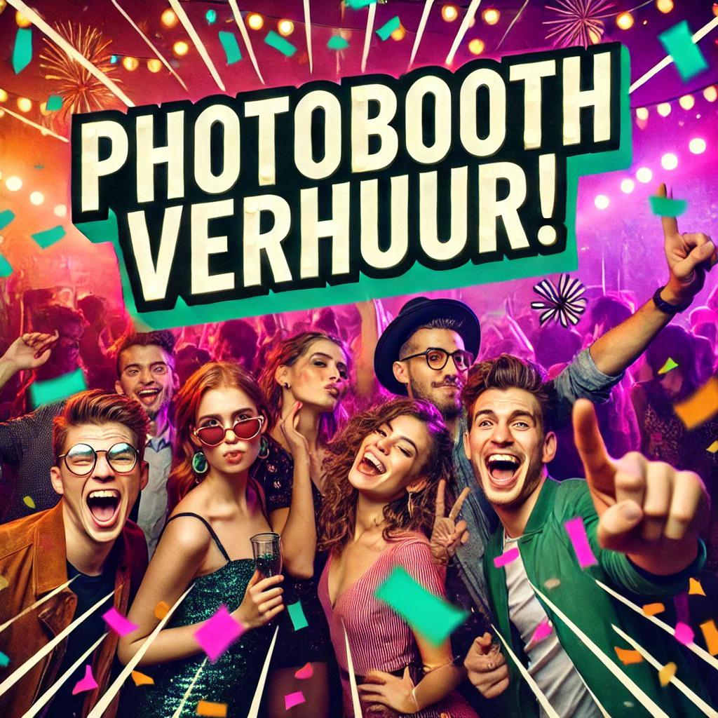 Photobooth verhuur, slechts 295 all-in!, Hobby en Vrije tijd, Feestartikelen | Verhuur, Zo goed als nieuw, Verzenden