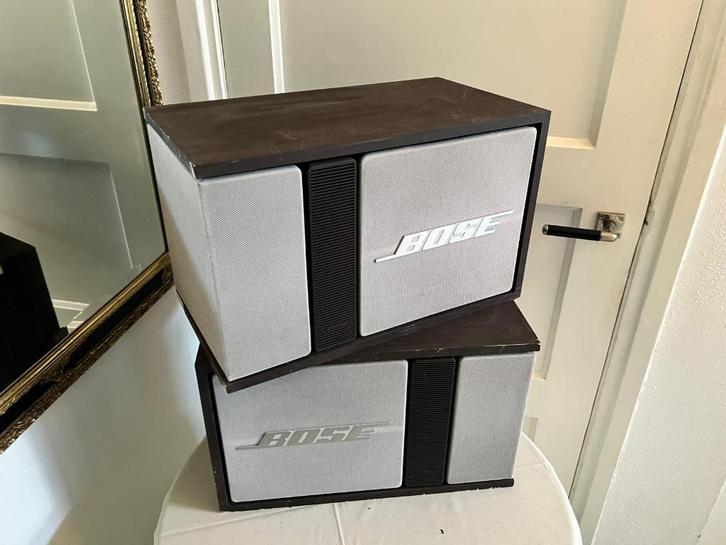 Bose 301 Series II luidsprekers - goed werkend, Audio, Tv en Foto, Luidsprekers, Gebruikt, Front, Rear of Stereo speakers, 120 watt of meer