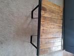 Bodilson salon tafel industrieel., Ophalen of Verzenden, Rechthoekig, Hout, 75 cm of meer
