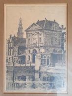 Ets Roodenburg, Leiden, De Waag /Aalmarkt, Antiek en Kunst, Ophalen of Verzenden