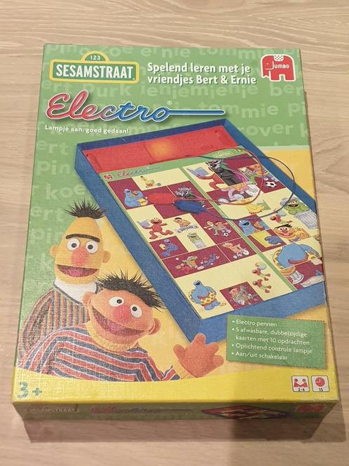 Sesamstraat Electro van Jumbo  Compleet en Z.G.A.N., Hobby en Vrije tijd, Gezelschapsspellen | Overige, Gebruikt, Ophalen of Verzenden