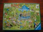 Jan van Haasteren puzzel - Ravensburger Concert in het Park, Hobby en Vrije tijd, Denksport en Puzzels, Ophalen of Verzenden, 500 t/m 1500 stukjes
