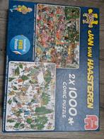 Jan van Haasteren 2x1000 Kerstmis Puzzel, of ruilen, Jumbo, Ophalen of Verzenden, Zo goed als nieuw, Reisspel