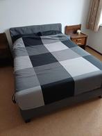 Twijfelaar boxspring, Ophalen, Gebruikt, Eenpersoons, 140 cm