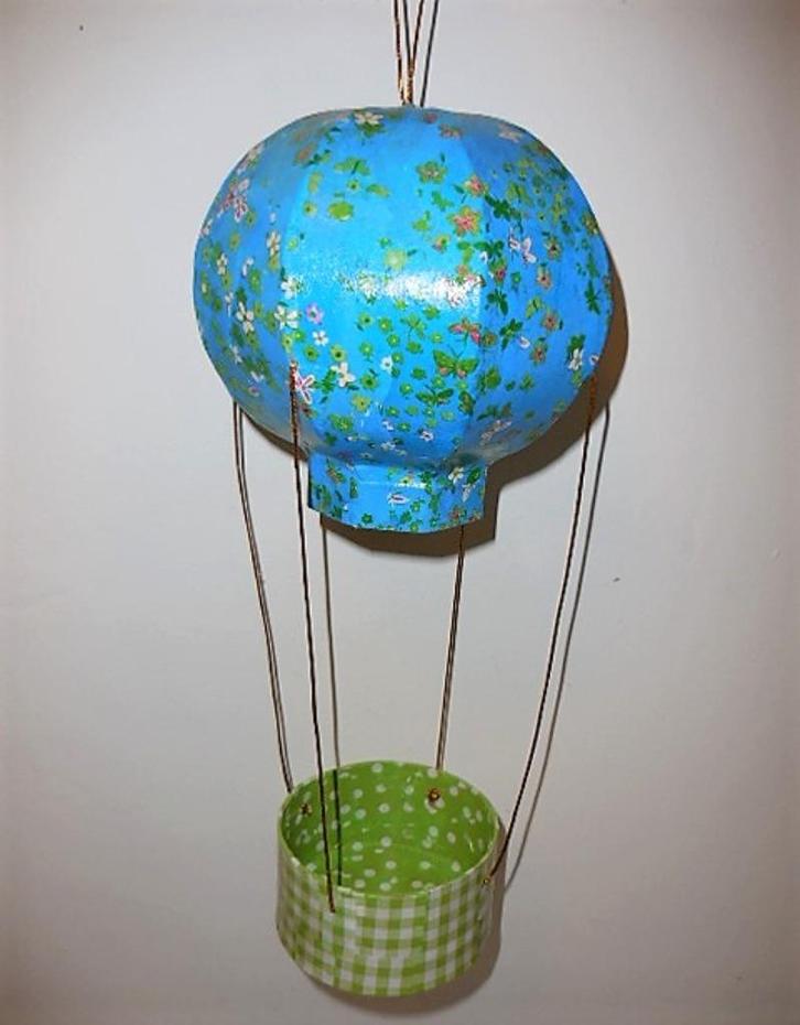 Schattig Papier Mache Balloon, Kinderen en Baby's, Kinderkamer | Inrichting en Decoratie, Zo goed als nieuw, Overige typen, Ophalen of Verzenden