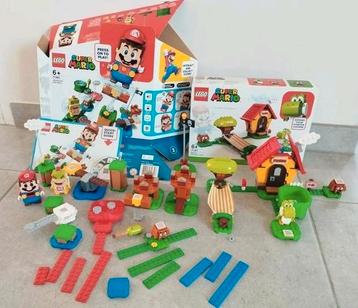 Lego Super Mario starterset & uitbreiding Yoshi 71360+71367 beschikbaar voor biedingen