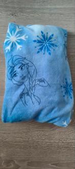 Frozen Deken - Elsa en Sneeuwvlokken, Ophalen of Verzenden, Zo goed als nieuw, 100 cm of meer, Deken