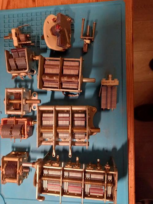 Afstemcondensatoren - Diverse Maten & Capaciteiten, Hobby en Vrije tijd, Elektronica-componenten, Zo goed als nieuw, Ophalen of Verzenden