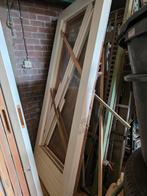 2 stuks merbau bw deuren 93x221.5 WK043, Ophalen, 80 tot 100 cm, 200 tot 215 cm, Hout
