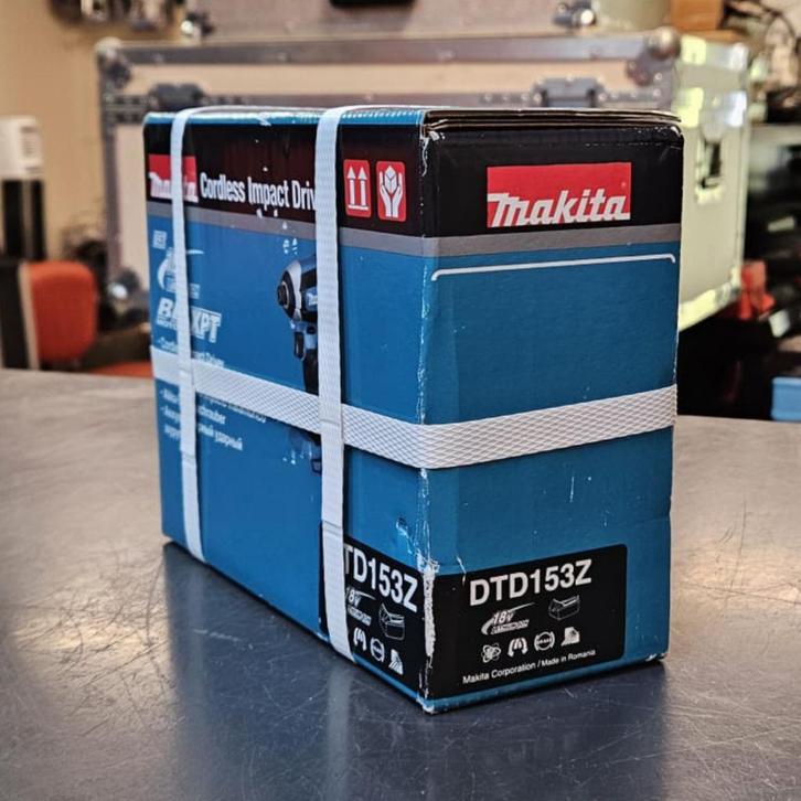 Makita DTD153Z 18 V Slagschroevendraaier - Losse Body (gelev, Doe-het-zelf en Verbouw, Gereedschap | Overige machines, Gebruikt