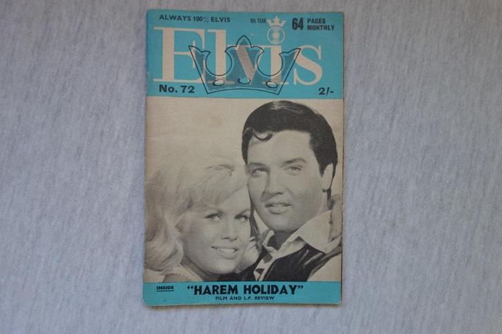 Elvis Presley fanclubboekje Always 100% Elvis, Verzamelen, Muziek, Artiesten en Beroemdheden, Gebruikt, Boek, Tijdschrift of Artikel