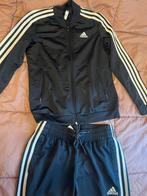 Adidas Trainingspak - donkerblauw met Witte Strepen, Overige typen, Ophalen of Verzenden, Zo goed als nieuw, Maat 34 (XS) of kleiner
