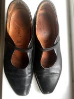 THINK! zwarte instappers maat 38,5 hakje 3,5 cm, Kleding | Dames, Schoenen, Think!, Ophalen of Verzenden, Gedragen, Instappers