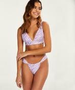 Hunkemöller xs/ broekje S nieuwe bikini triangel zebra lilac, Overige kleuren, Nieuw, Ophalen of Verzenden, Bikini