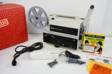 Vintage Eumig Mark S 802 Super 8 Projector + Film - Werkend! beschikbaar voor biedingen