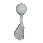 Grote keramiek Art Deco circus olifant lamp jaren 60, Overige materialen, -, Ophalen of Verzenden, -