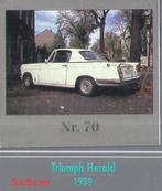 Vp54 autokaartje 70 triumph herald --- 1959 - 5cm x 5cm, Ophalen of Verzenden, Zo goed als nieuw, Auto's