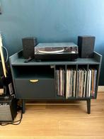 Platenkastje, Huis en Inrichting, Kasten | Dressoirs, Ophalen, 50 tot 100 cm, Zo goed als nieuw, Met lade(s)