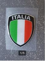 Italy Italie flag vlag embleem badge stickers 3D auto Vespa, Nieuw, Auto of Motor, Ophalen of Verzenden