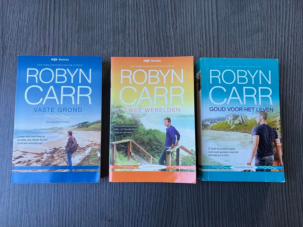 3X Robyn Carr - serie Thunder Point - HQN Roman, Ophalen of Verzenden, Gelezen, Amerika