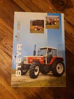 Tractor folder Steyr 8110 8130, Boeken, Ophalen of Verzenden, Zo goed als nieuw