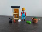 Playmobil 4491 Konijnenhok met boer en konijntjes, Kinderen en Baby's, Speelgoed | Playmobil, Ophalen of Verzenden, Zo goed als nieuw