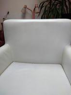 Gratis leren stoeltje met wieltjes, Huis en Inrichting, Fauteuils, Ophalen, Gebruikt, Minder dan 75 cm, Leer