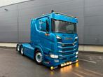 Scania R520 V8 king of the road, Auto's, Vrachtwagens, Automaat, Achterwielaandrijving, 520 pk, Leder