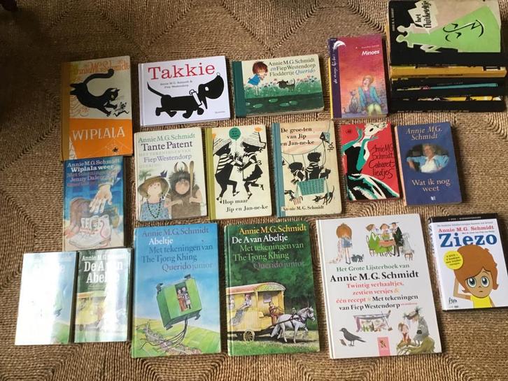 Annie M.G. Schmidt Boeken Collectie opbrengst giro 555, Boeken, Kinderboeken | Jeugd | onder 10 jaar, Gelezen, Fictie algemeen