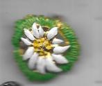 EDELWEISS BLOEMEN PRACHTIGE BROCHE SPELD, Verzamelen, Verzenden, Gebruikt, Dier of Natuur, Speldje of Pin